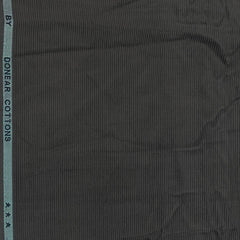 Corduroy Donear Pure Cotton Stretchable Thick Trouser Fabric Colour Seal Grey