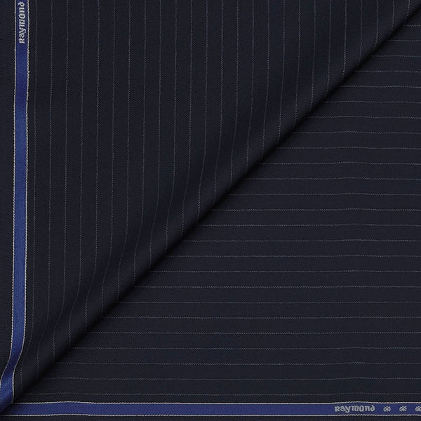 Trouser Fabric Raymond Wool Blended Lining Colour Space Blue
