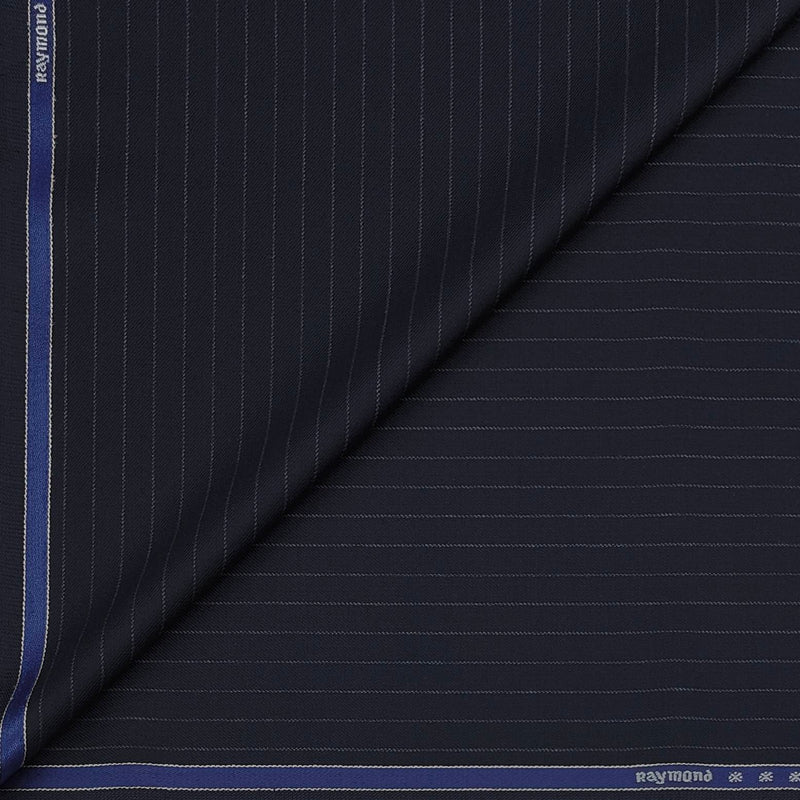 Trouser Fabric Raymond Wool Blended Lining Colour Space Blue