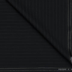 Trouser Fabric Raymond Wool Blended Lining Colour True Black