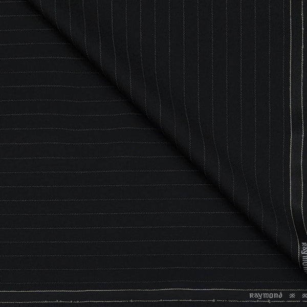 Trouser Fabric Raymond Wool Blended Lining Colour True Black