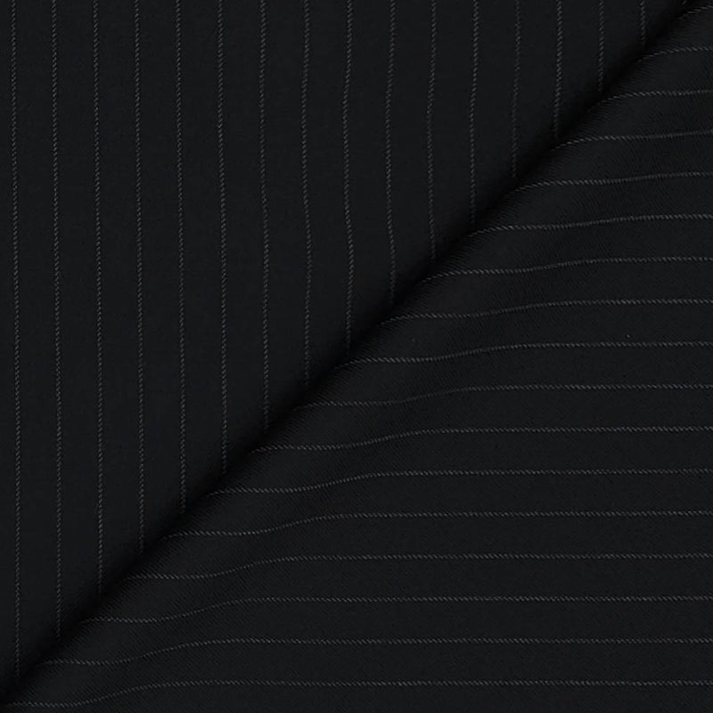 Trouser Fabric Raymond Wool Blended Lining Colour True Black