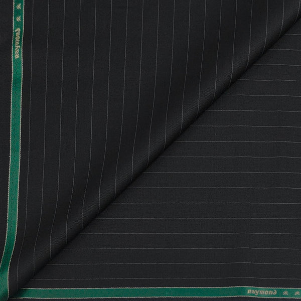 Trouser Fabric Raymond Wool Blended Lining Colour Black