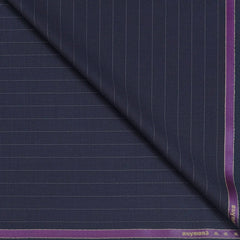 Trouser Fabric Raymond Wool Blended Lining Colour Resolution Blue