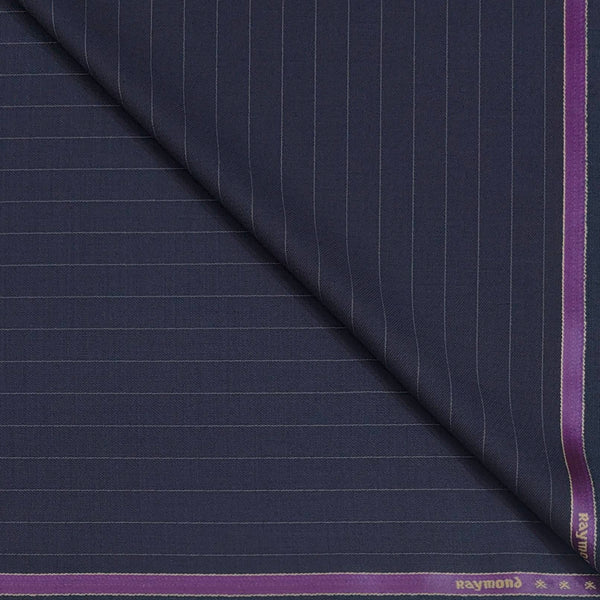 Trouser Fabric Raymond Wool Blended Lining Colour Resolution Blue