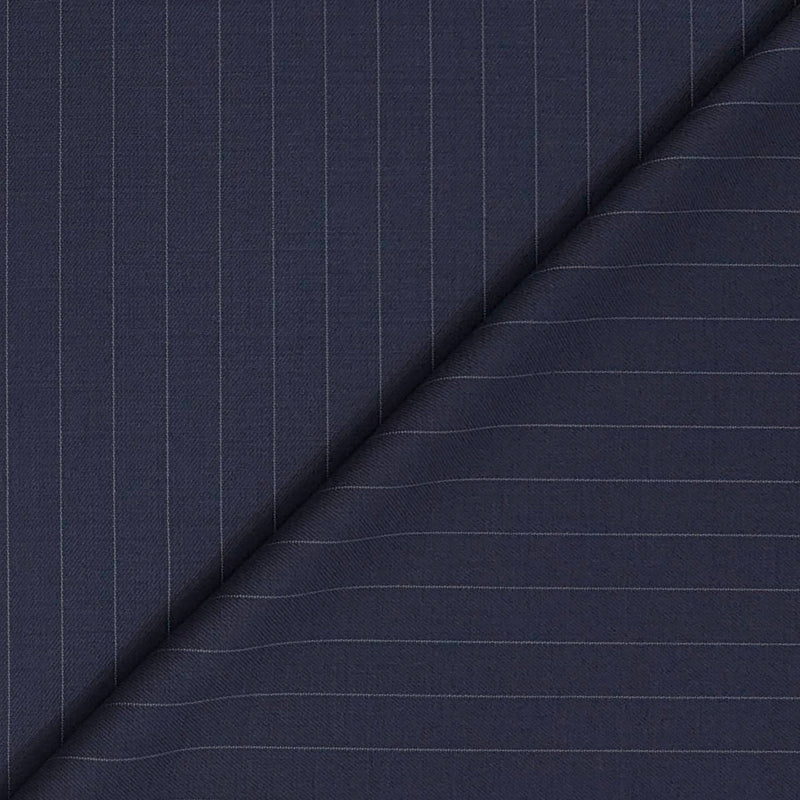 Trouser Fabric Raymond Wool Blended Lining Colour Resolution Blue