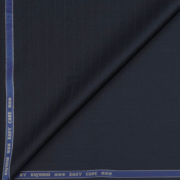 Trouser Fabric Raymond Wool Blended Lining Colour Dark Blue