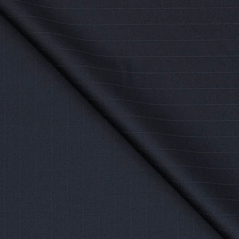 Trouser Fabric Raymond Wool Blended Lining Colour Dark Blue