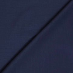 Trouser Fabric Raymond Wool Blended Plain Colour Midnight Blue