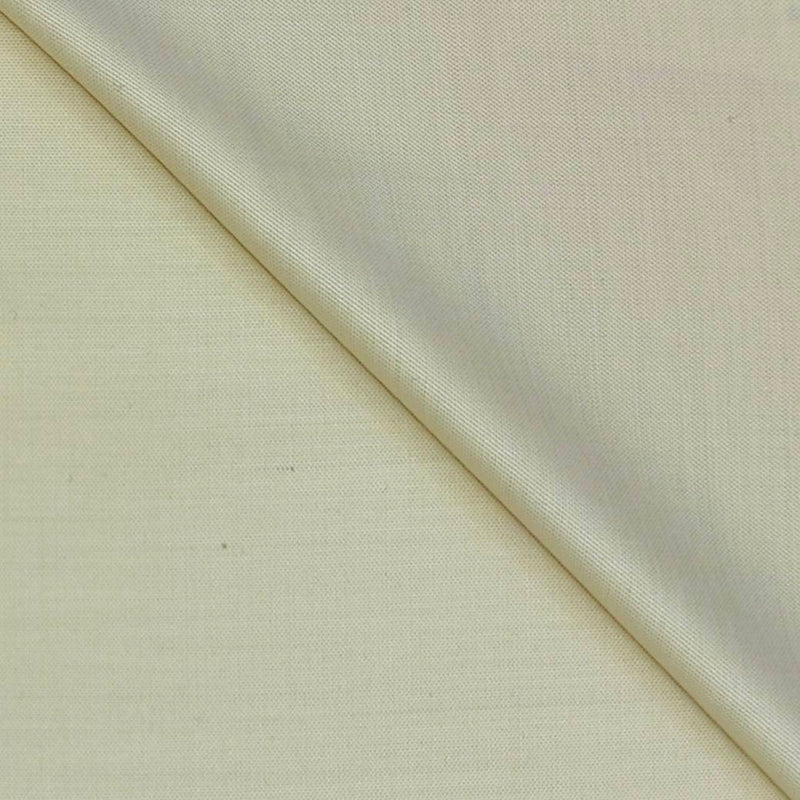 Trouser Fabric Raymond Wool Blended Plain Colour Vanilla Cream