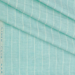 Shirt Fabric Linen Club Pure Linen Broad Lining Colour Mint Green