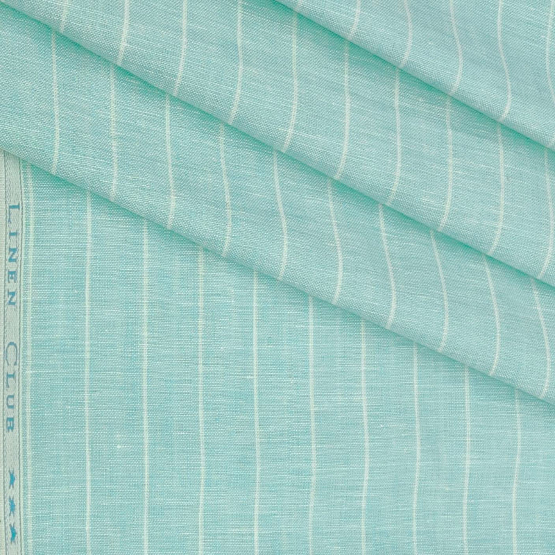 Shirt Fabric Linen Club Pure Linen Broad Lining Colour Mint Green