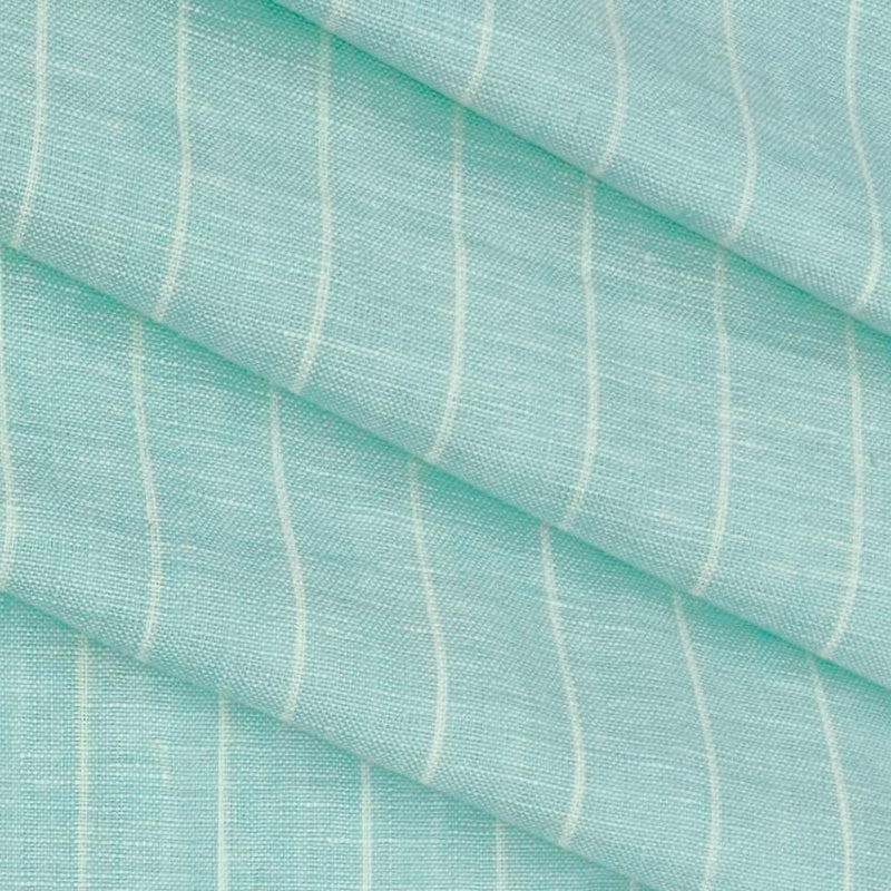 Shirt Fabric Linen Club Pure Linen Broad Lining Colour Mint Green