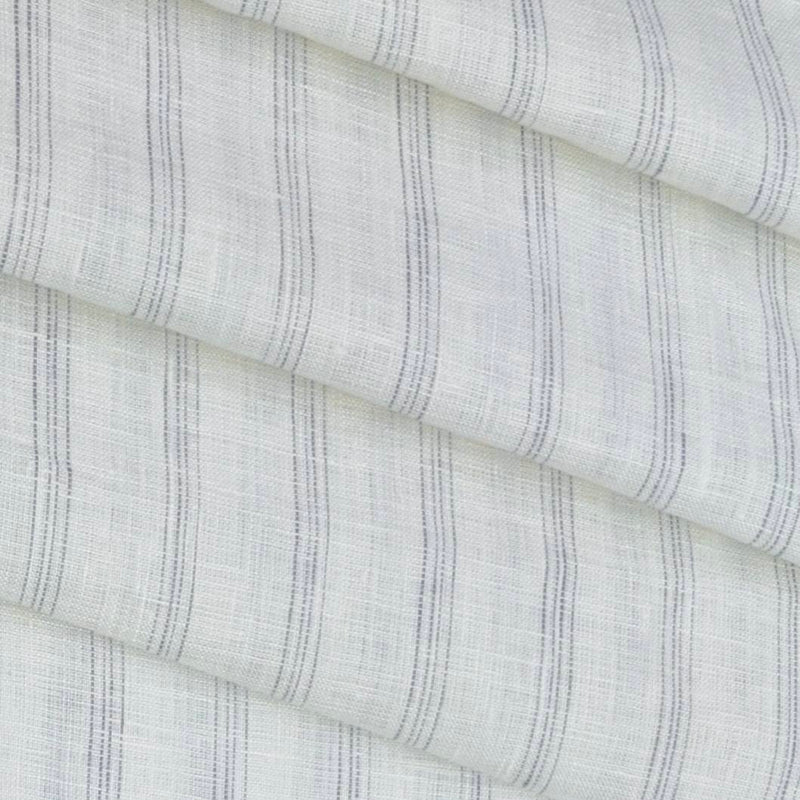 Shirt Fabric Linen Club Pure Linen Broad Lining Colour Grey N White