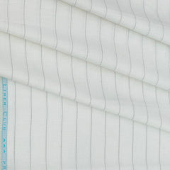 Shirt & Kurta Fabric Linen Club Linen Cotton Mix Broad Lining Colour Grey N White