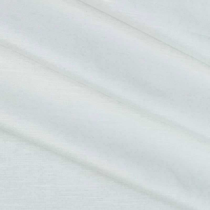 Shirt Fabric Raymond Linen Blended Plain Colour White