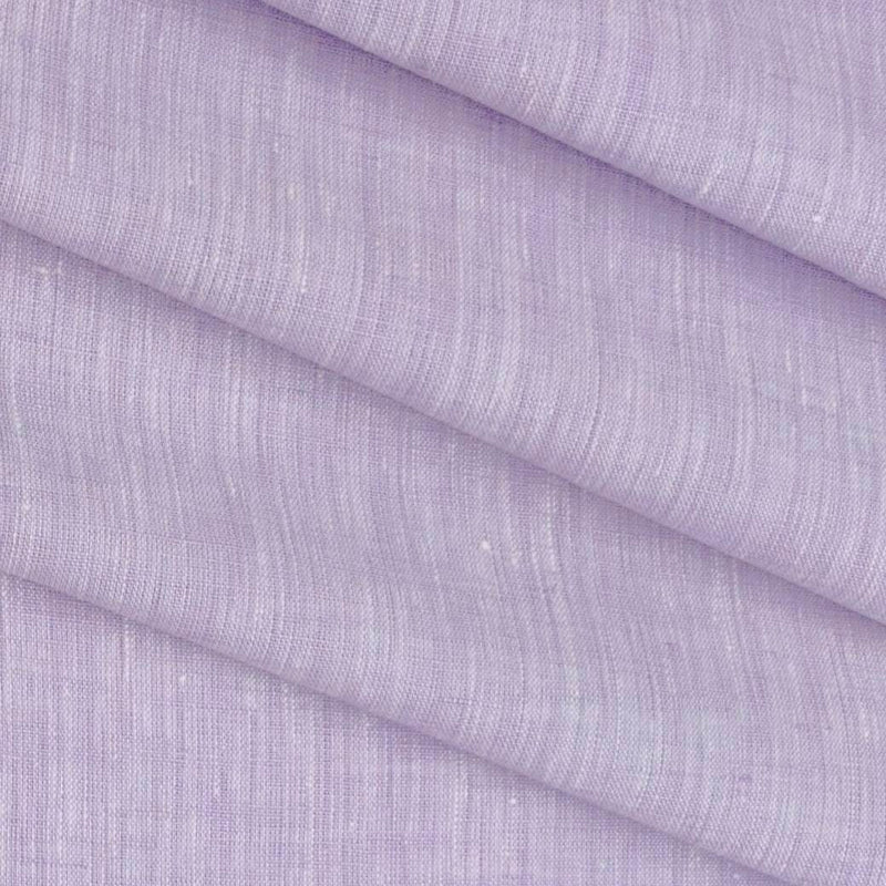 Shirt & KurtaFabric Linen Club Pure Linen Plain Colour Lavender