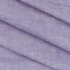 Shirt & Kurta Fabric Raymond Pure Linen Plain Colour Lavender