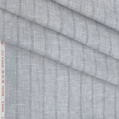 Shirt & Kurta Fabric Arvind 60 Lea Pure Linen Broad Lining Colour Grey
