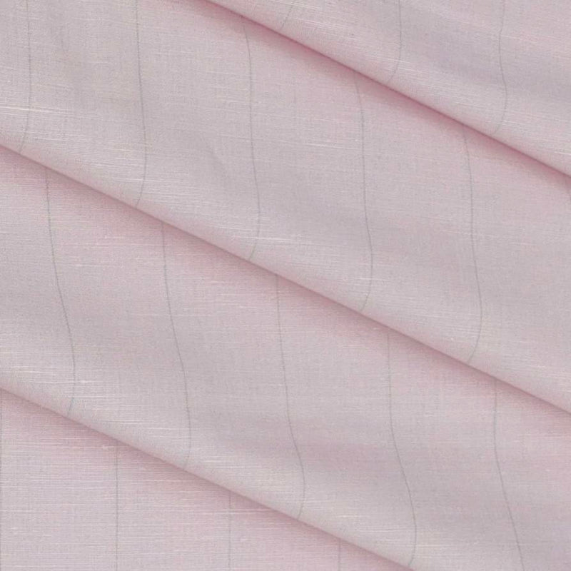 Shirt & Kurta Fabric Linen Club Linen Blended Broad Lining Colour Blush Pink