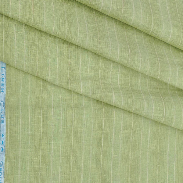 Shirt & Kurta Fabric Linen Club Pure Linen Lining Colour Green