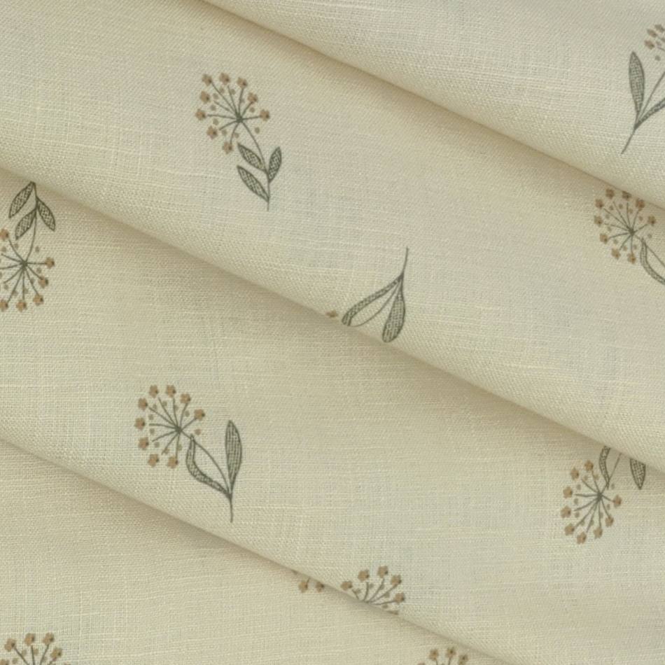 Shirt Fabric Linen Club Pure Linen Printed Colour Beige