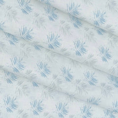 Shirt & Kurta Fabric Linen Club Linen Blended Printed Colour Grey N White