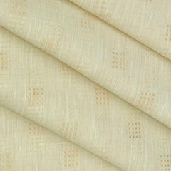 Shirt & Kurta Fabric Linen Club Pure Linen Printed Colour Light Beige