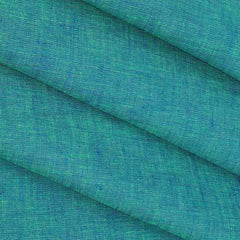 Shirt & Kurta Fabric Raymond Pure Linen Plain Colour Greenish Blue