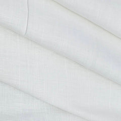 Shirt & Kurta Fabric Linen Club Pure Linen Broad Lining Colour White