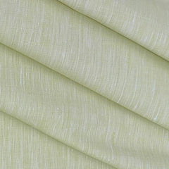 Shirt & Kurta Fabric Linen Club Pure Linen Plain Colour Pistachio Green