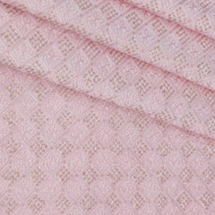 Kurta Fabric ManTire Designer Silk Embroidery Colour Blush Pink