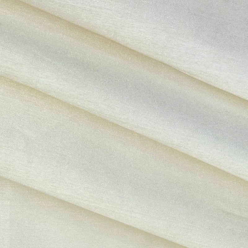 Kurta Fabric ManTire Designer Silk Embroidery Colour Cream