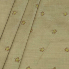 Kurta Fabric ManTire Designer Silk Embroidery Colour Parchment Beige