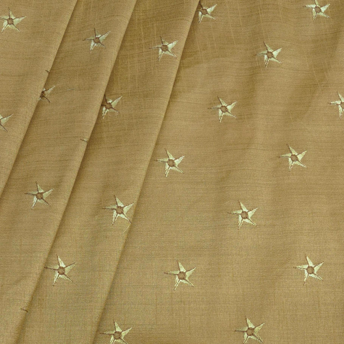 Kurta Fabric ManTire Designer Silk Embroidery Colour Tan Brown