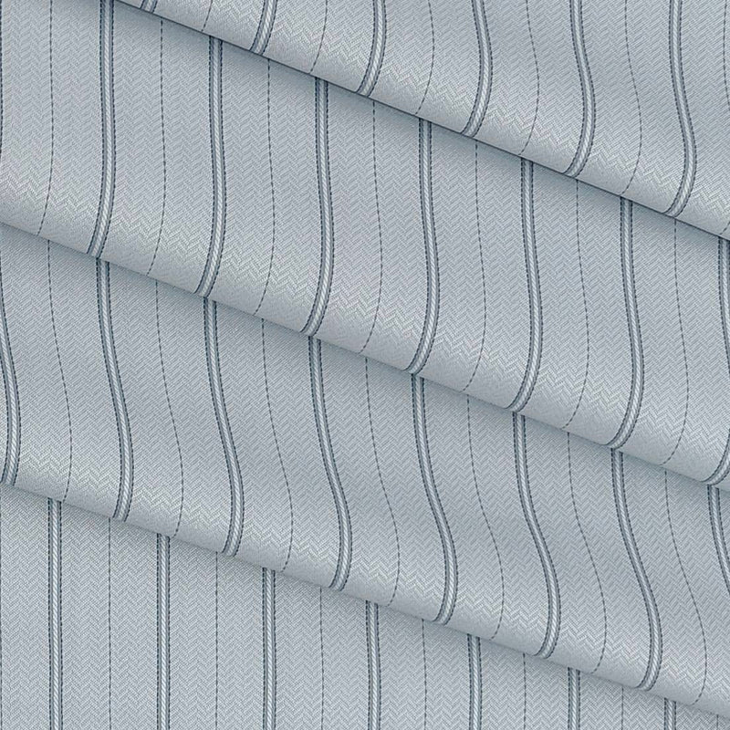 Shirt Fabric Raymond Cotton Blended Lining Colour Bluish Grey