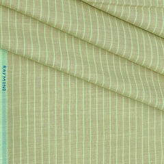 Shirt Fabric Raymond Cotton Blended Lining Colour Brownish Green