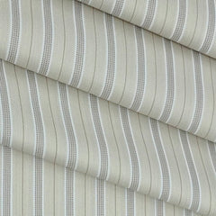 Shirt Fabric Raymond Cotton Blended Lining Colour White N  Brown