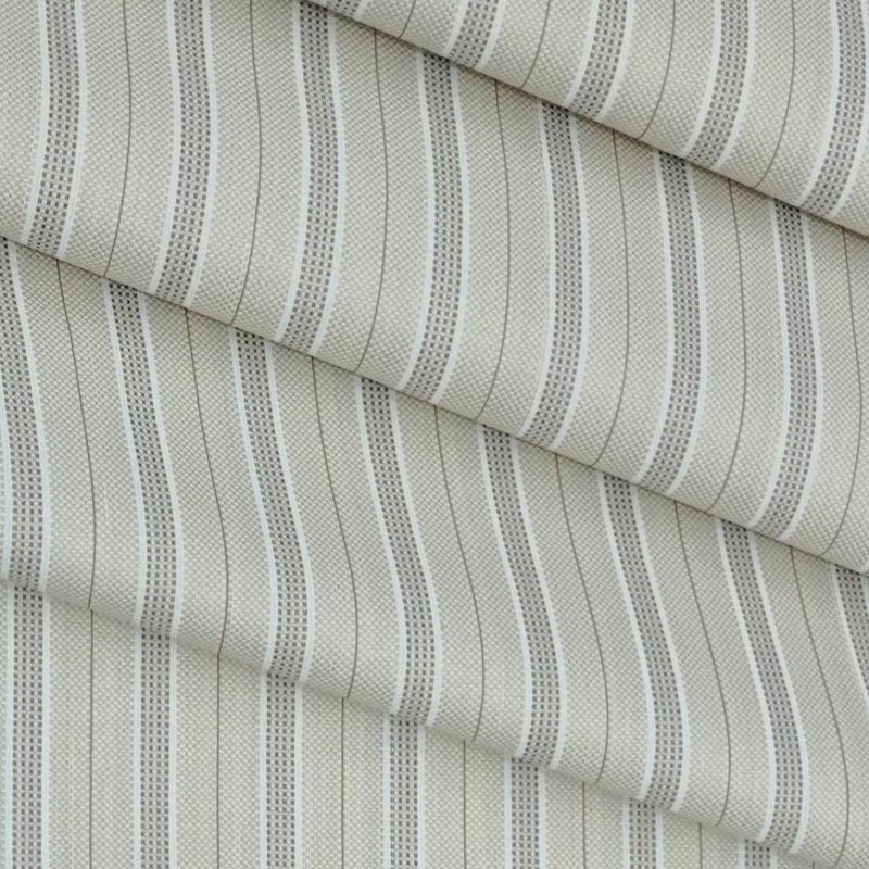 Shirt Fabric Raymond Cotton Blended Lining Colour White N  Brown