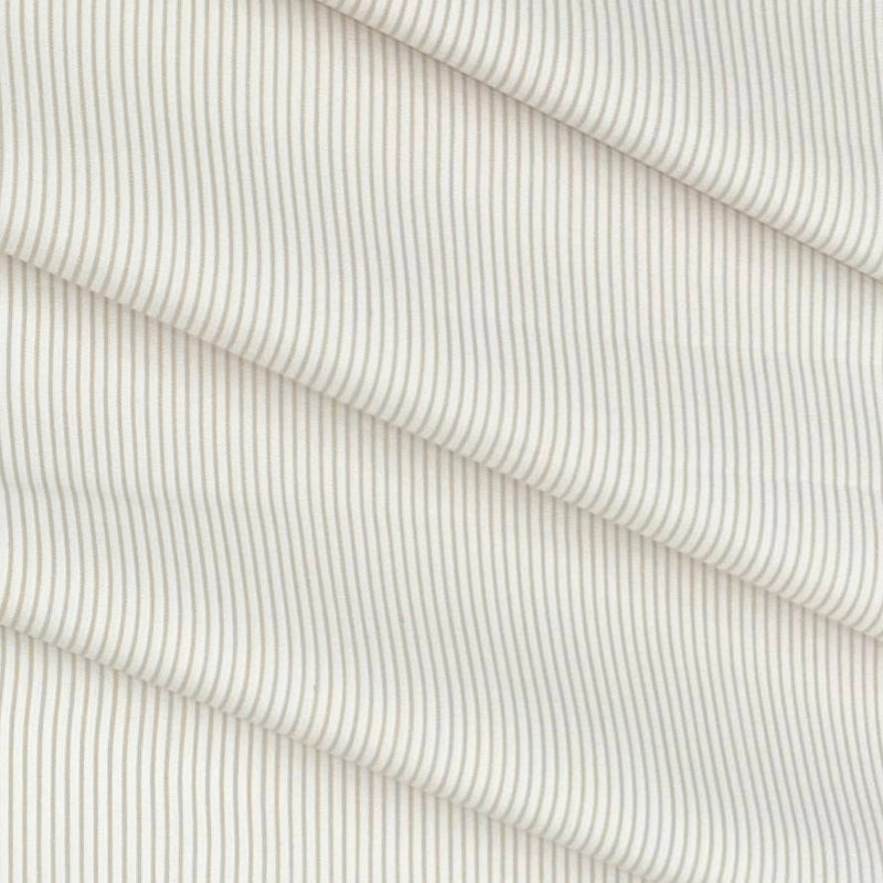 Shirt Fabric Raymond Cotton Blended Pin Lining Colour Beige