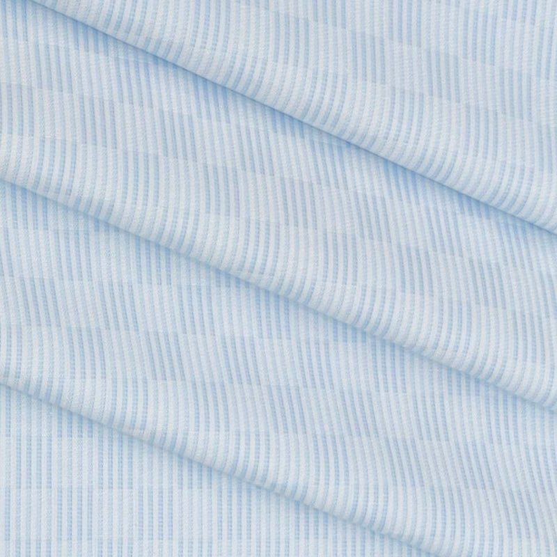Shirt Fabric Raymond Cotton Blended Jacquard Colour Light Blue