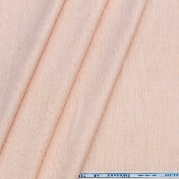 Shirt Fabric Raymond Cotton Blended Lining Colour Crepe Pink