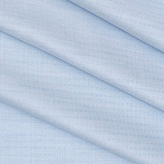 Shirt Fabric Raymond Cotton Blended Dotted Colour Powder Blue