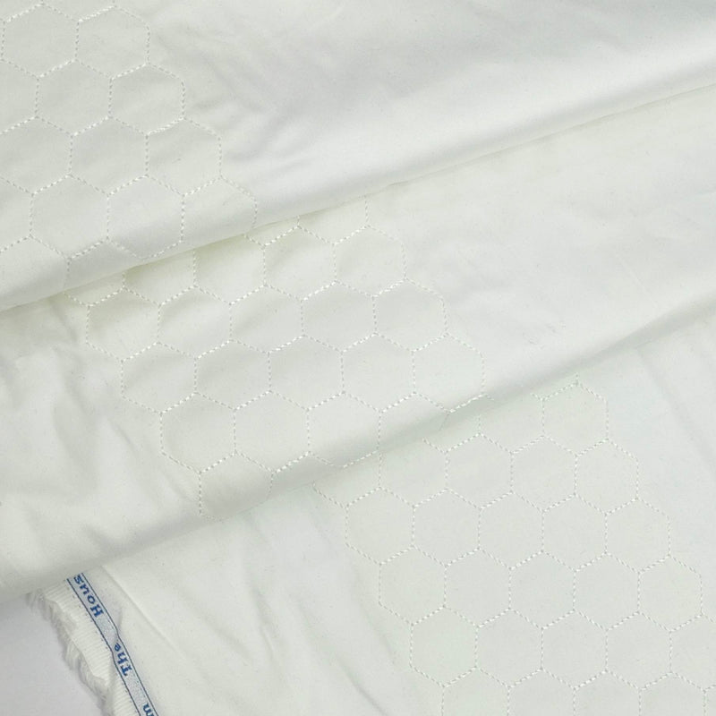 Tuxido Shirt Fabric ManTire  Giza Cotton satin Plain Colour White