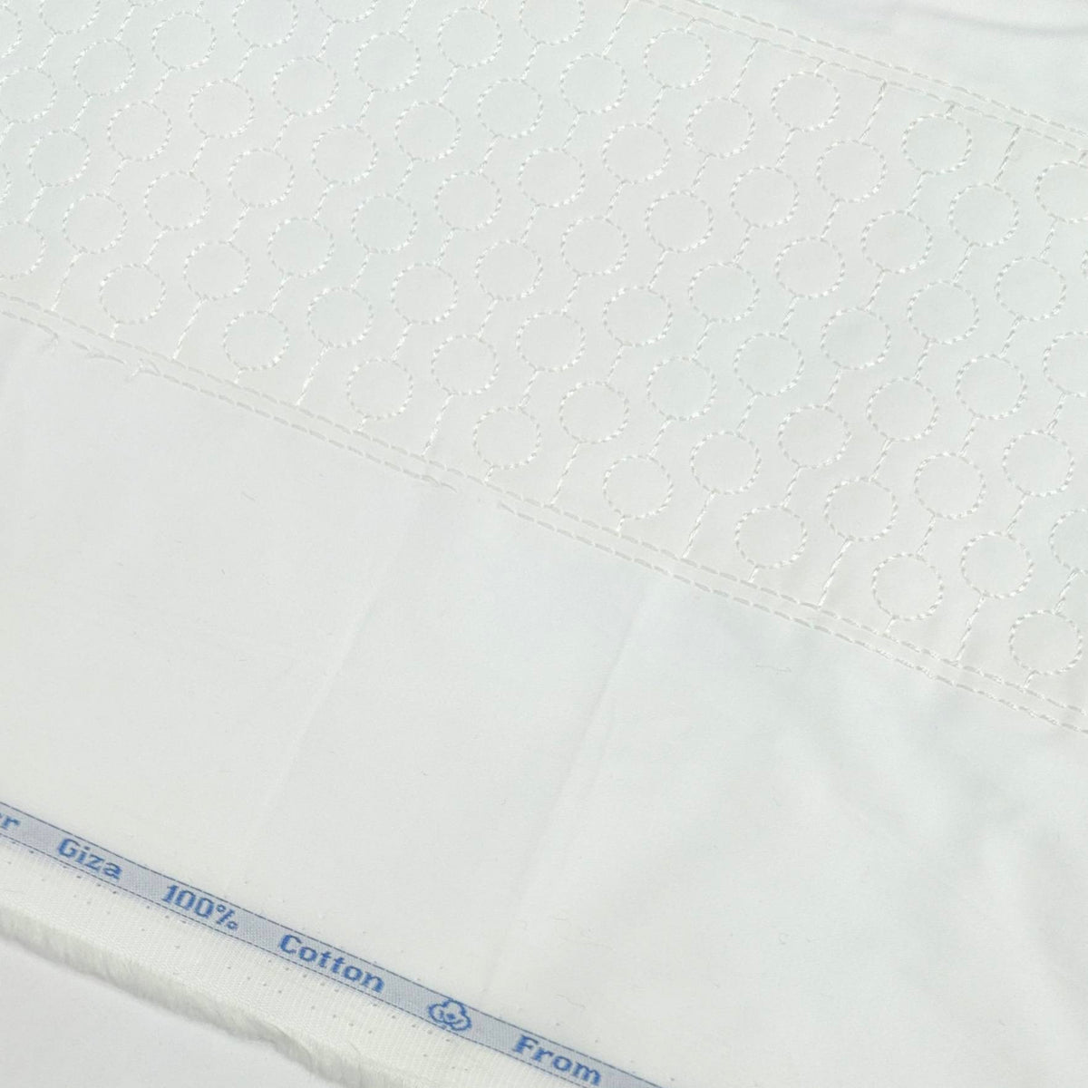 Tuxido Shirt Fabric ManTire  Giza Cotton satin Plain Colour White