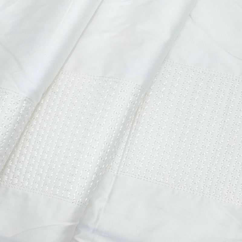 Tuxido Shirt Fabric ManTire  Giza Cotton satin Plain Colour White
