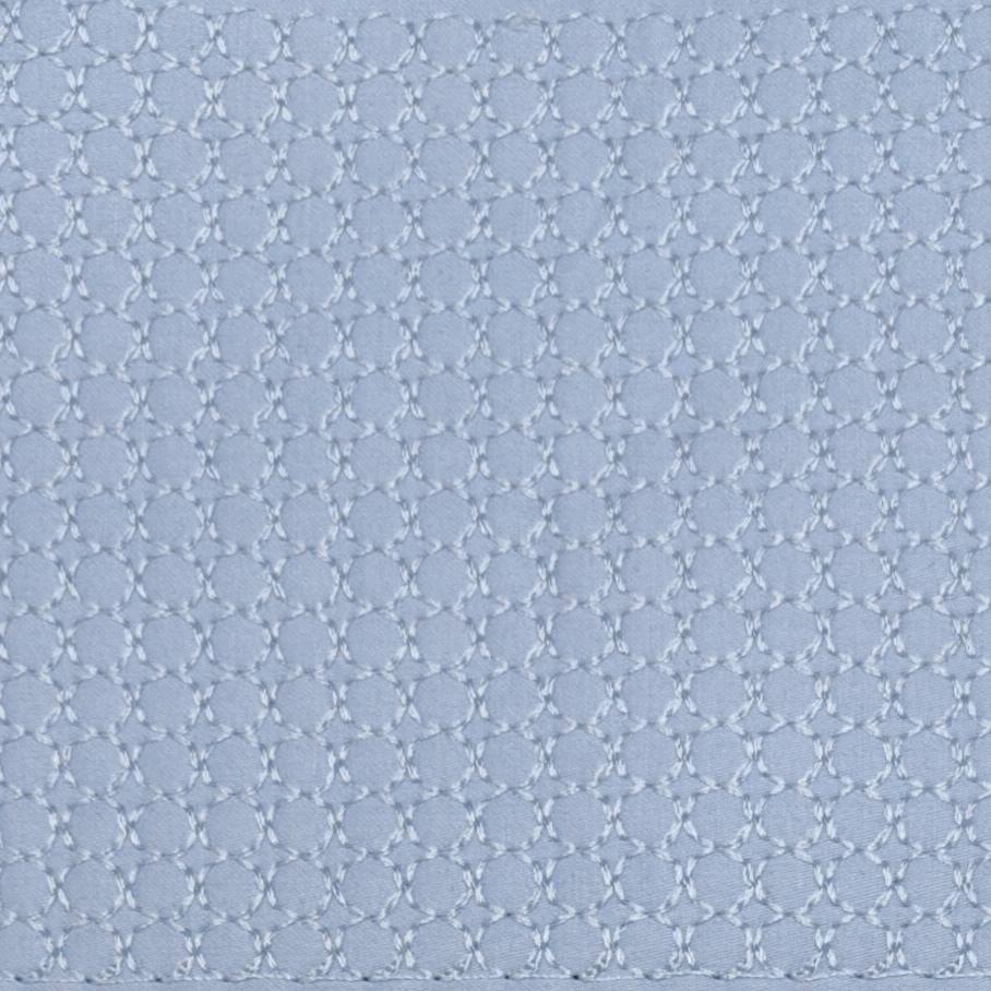 Tuxido Shirt Fabric ManTire  Giza Cotton satin Plain Colour Cornflower Blue