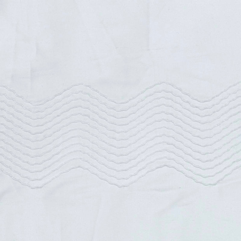 Tuxido Shirt Fabric ManTire  Giza Cotton satin Plain Colour White