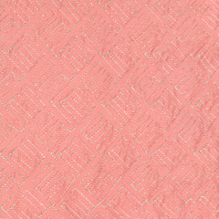 Kurta Fabric ManTire Designer Silk Embroidery Colour Salmon Pink