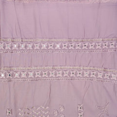 Kurta Pajama Fabric ManTire Designer Silk Embroidery Colour Mauve Lavender